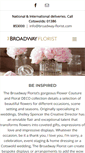 Mobile Screenshot of broadway-florist.com
